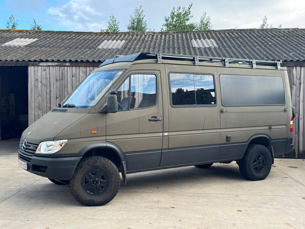 Offroad camper 4x4 Mercedes, Automaat, Buscamper of Camperbus, ABS, Koelkast