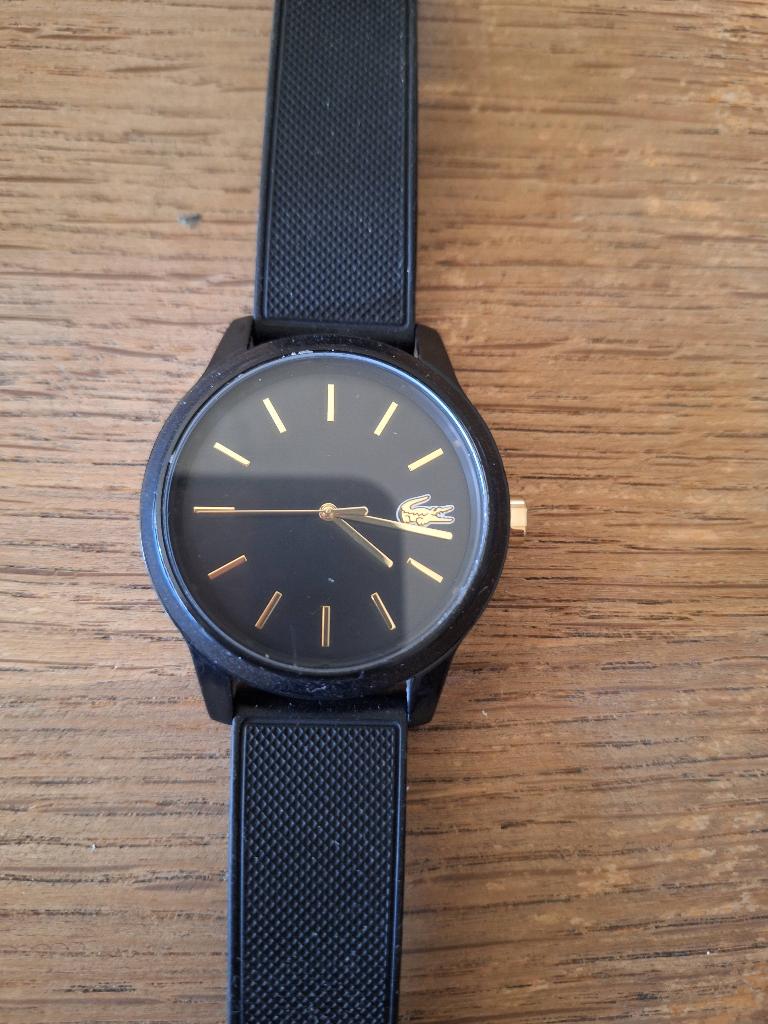 Horloge lacoste, Handtassen en Accessoires, Horloges | Heren, Ophalen, Polshorloge, Kunststof, Overige merken