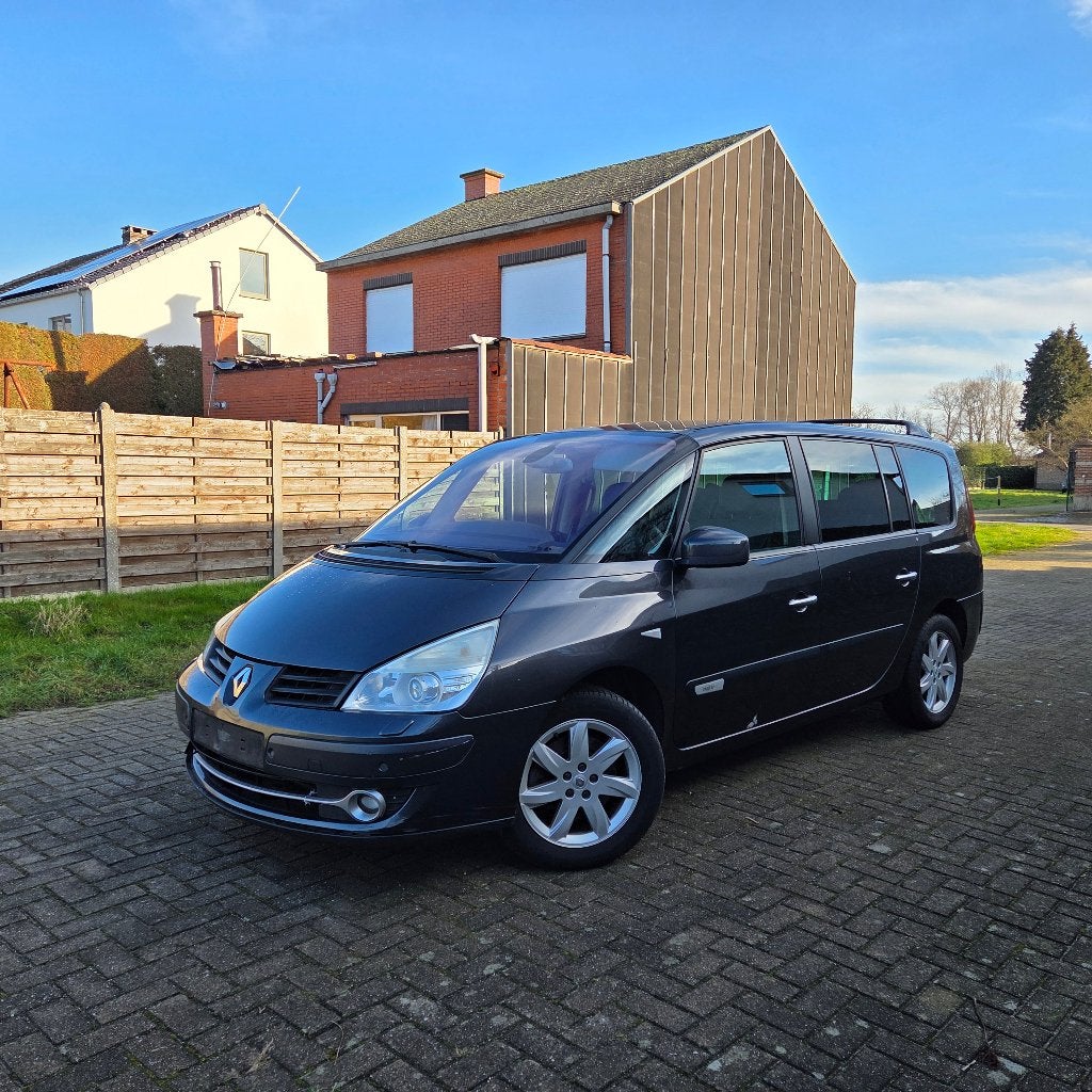 Renault Espace 2.0D van 2010, automaat, Autos, Renault, Argent ou Gris, Achat, Entreprise, Noir