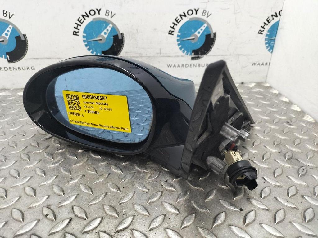 BMW 1 SERIES E88 120D Cabrio SPIEGEL L 2009, Ophalen of Verzenden, Gebruikt, Stiba lid