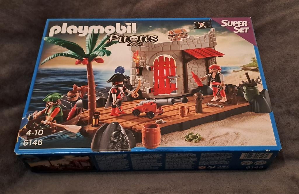 PLAYMOBIL SuperSet Pirate Forteresse - 6146
Nouvelle boîte n, Enfants & Bébés, Jouets | Playmobil, Enlèvement ou Envoi, Neuf