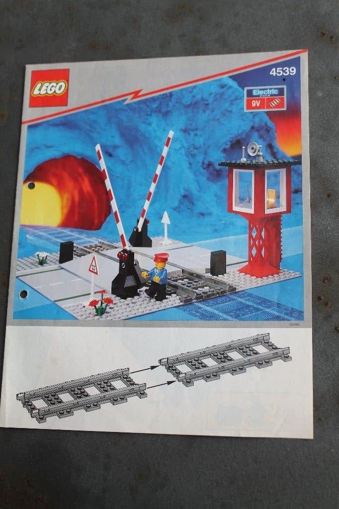 Passage à niveau manuel LEGO 4539, Lego, Utilisé, Instructions incluses, Enlèvement ou Envoi