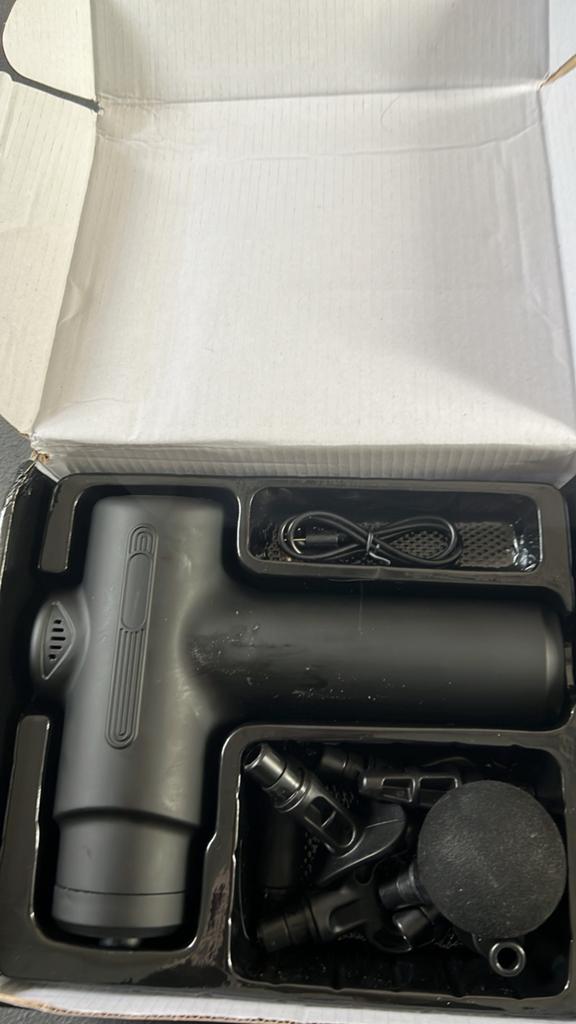 MassageGun, Sport en Fitness, Ophalen of Verzenden, Zo goed als nieuw, Apparaat