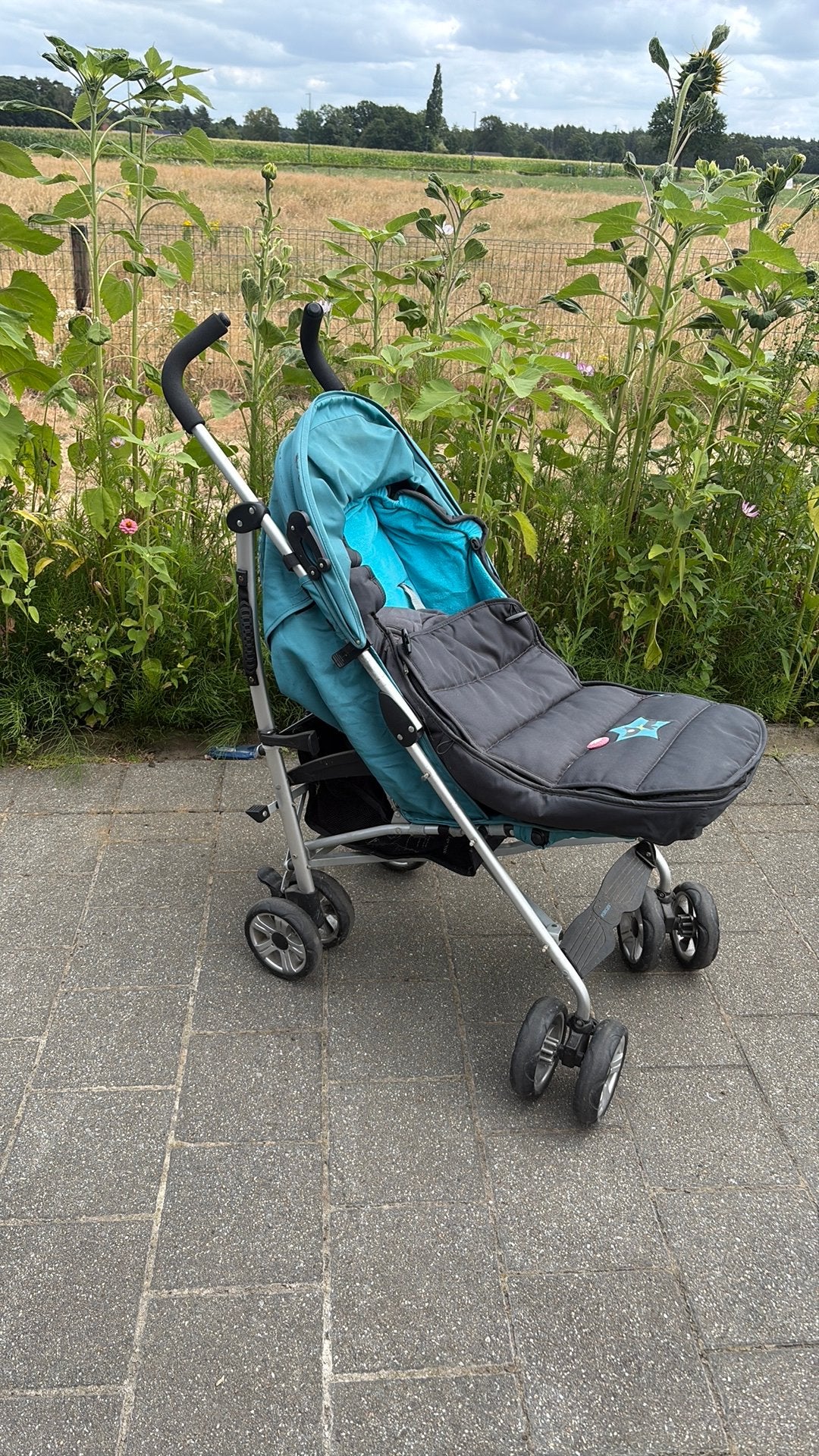 Pericles plooi buggy, Ophalen, Gebruikt, Verstelbare rugleuning