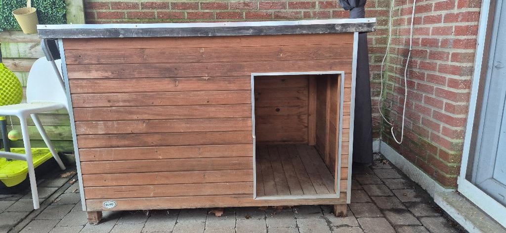 Hondenren buiten 2x3 met afdak 1.84cm hoog, Comme neuf, Enlèvement, 100 cm ou plus, Chenil chien