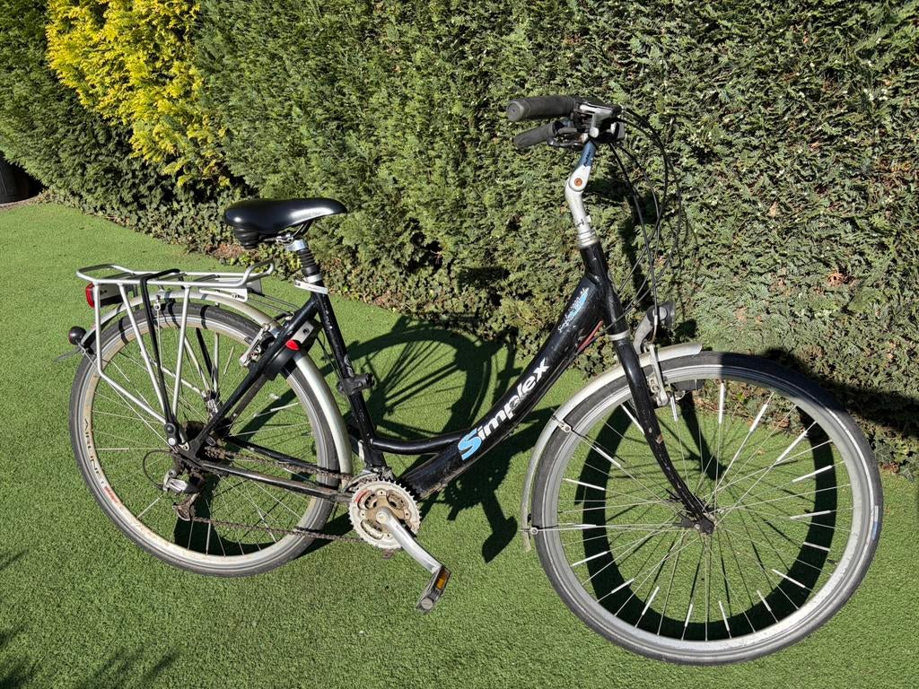 Damesfiets Simplex 3000 Aluminium, shimano 8 versnellingen, Fietsen en Brommers, Ophalen, Zo goed als nieuw