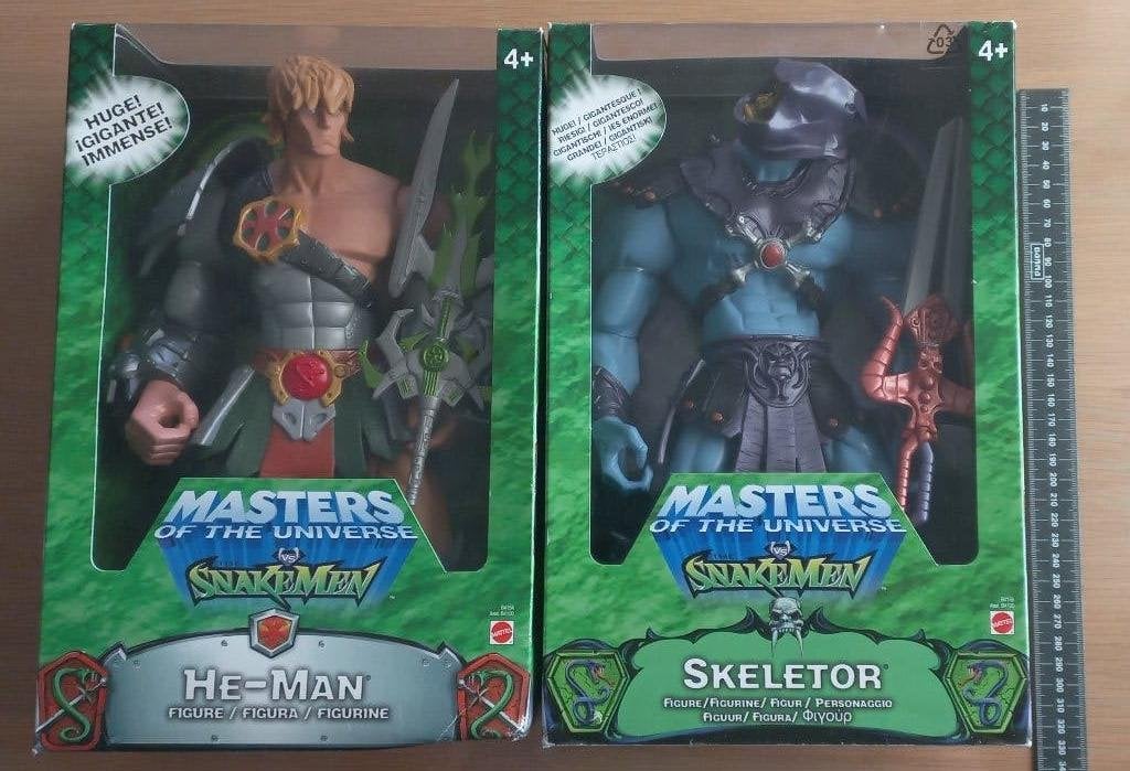 Masters Of The Universe 200X MOTU Giant He-Man Skeletor, Ophalen of Verzenden, Nieuw
