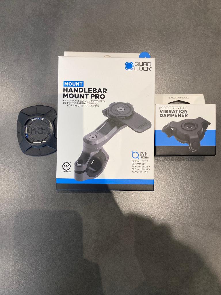 nieuwe Quadlock PRO met vibratiedemper, Enlèvement ou Envoi, Neuf, Moteur