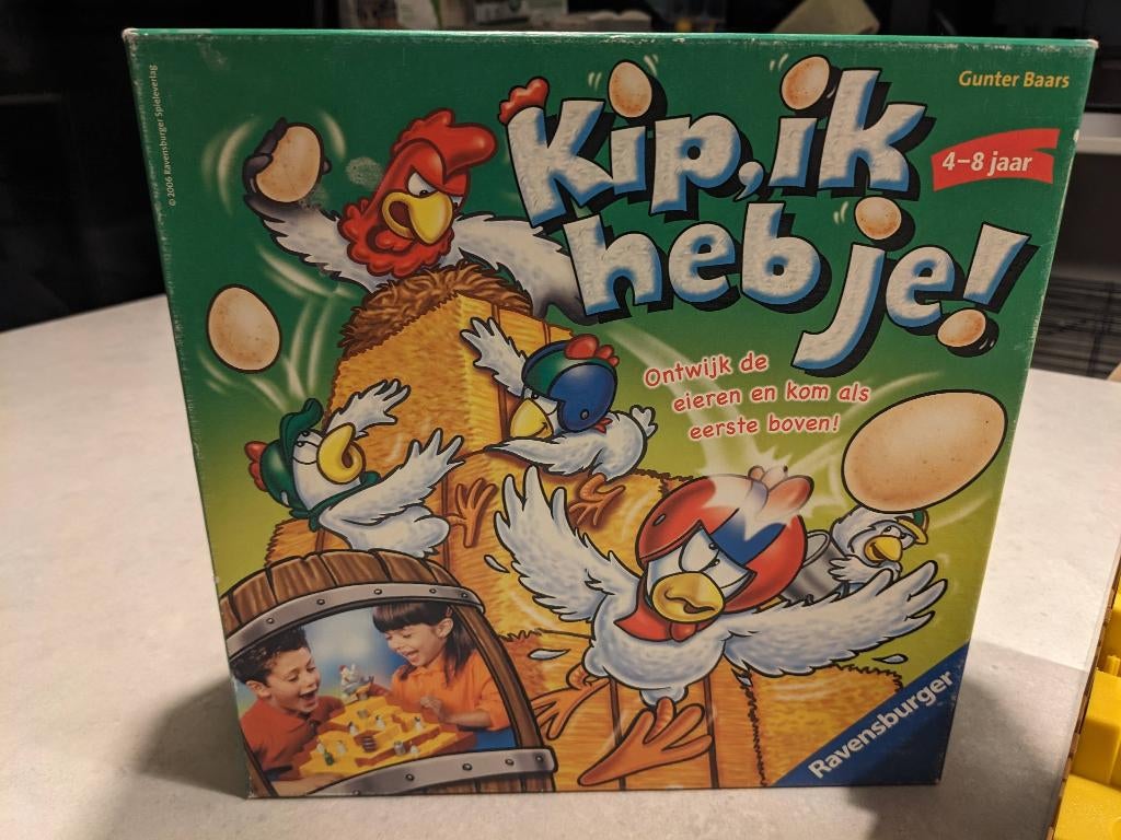 Kip ik heb je! Gezelschapsspel, Een of twee spelers, Ophalen of Verzenden, Zo goed als nieuw, Ravensburger