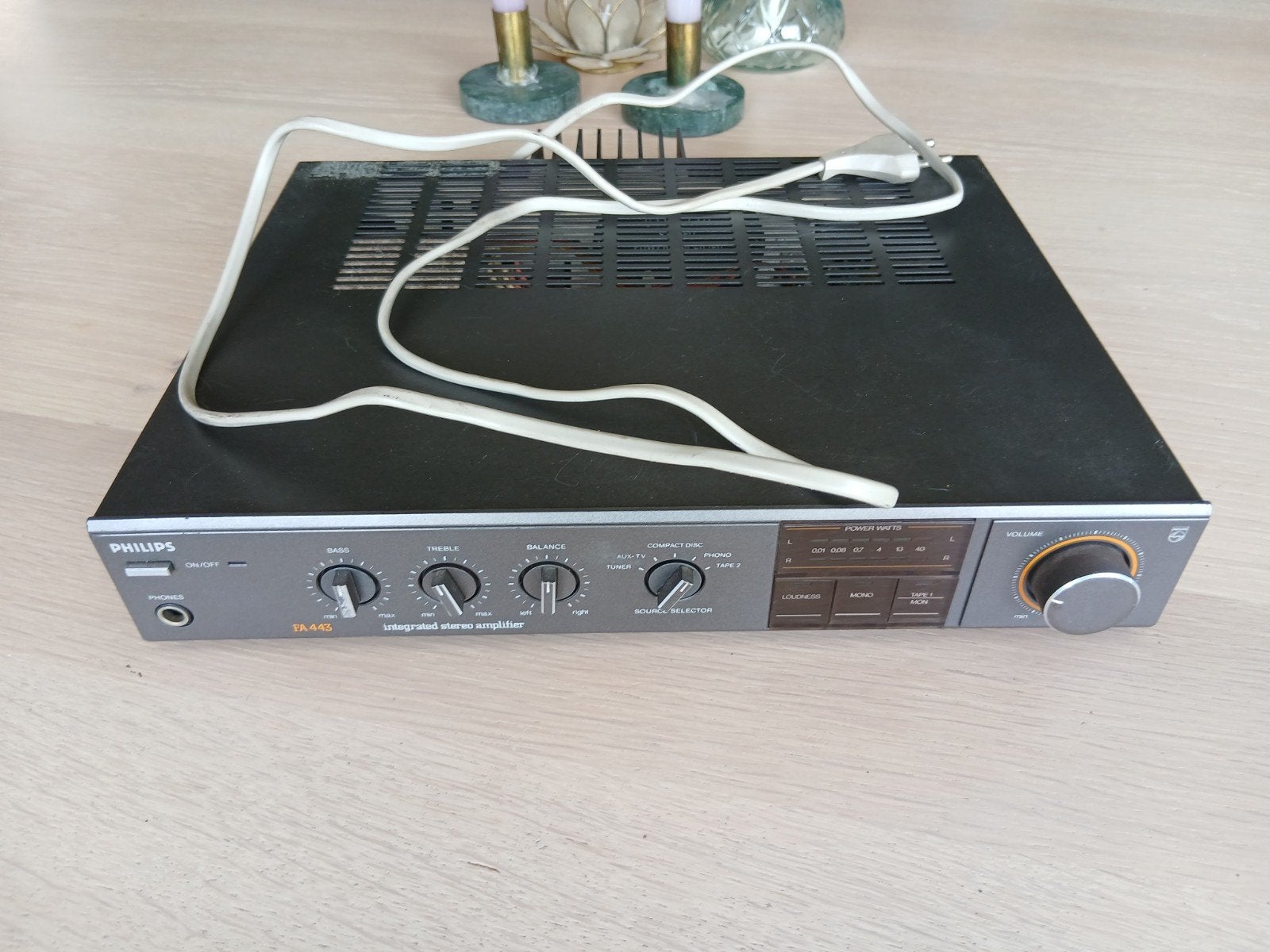 Philips versterker FA443, TV, Hi-fi & Vidéo, Antennes paroboliques, Enlèvement, Philips