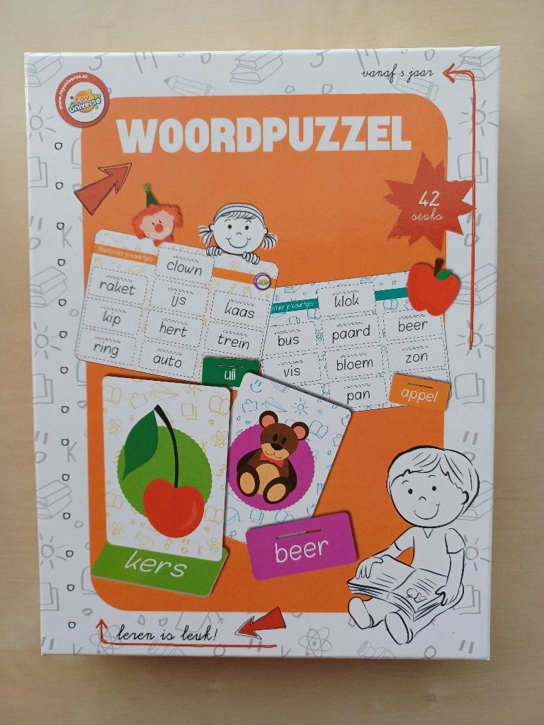 Woordpuzzel (5+), Ophalen of Verzenden, Taal en Lezen