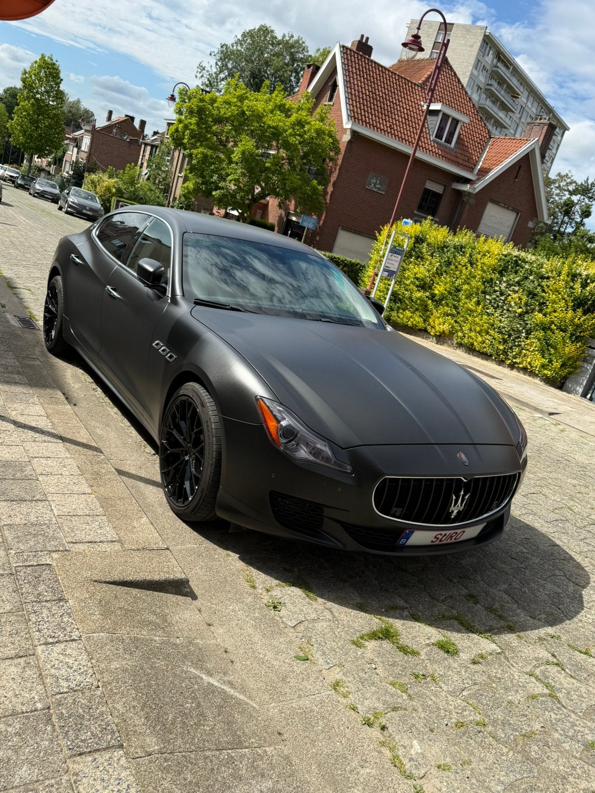 Maserati Quattroporte 2013, Auto's, Automaat, 2995 cc, Alcantara, Zwart