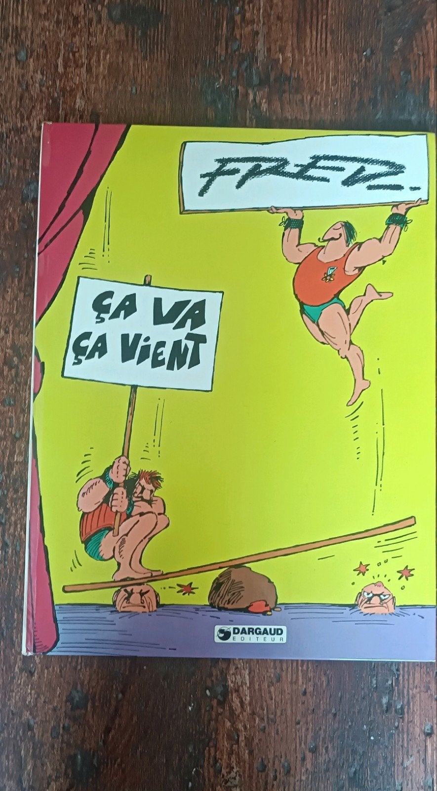 BD * Fred : Ça va, ça vient * Dargaud * 1977, Gelezen, Dargaud, Eén stripboek, Ophalen of Verzenden