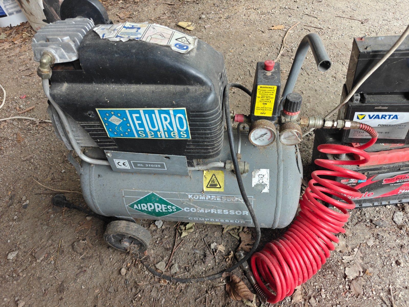 Luchtcompressor airpress, Bricolage & Construction, Compresseurs, Enlèvement