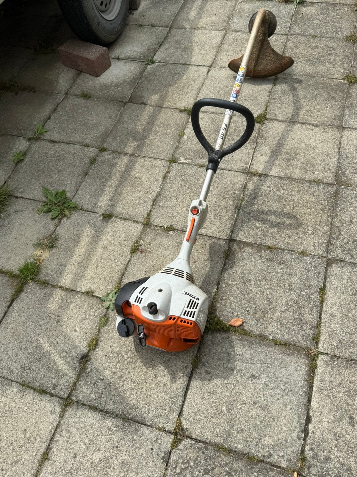 Benzine bosmaaier, Ophalen, Gebruikt, 30 tot 50 cm, Benzine