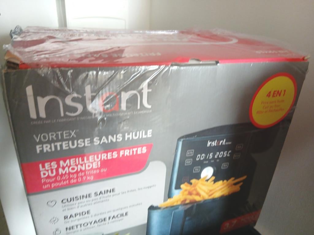 ⭐️ Airfryer noir  DISPONIBLE 🪷 4 en 1 Neuf 1700 W Vortex 6, Enlèvement, Neuf, dans son emballage