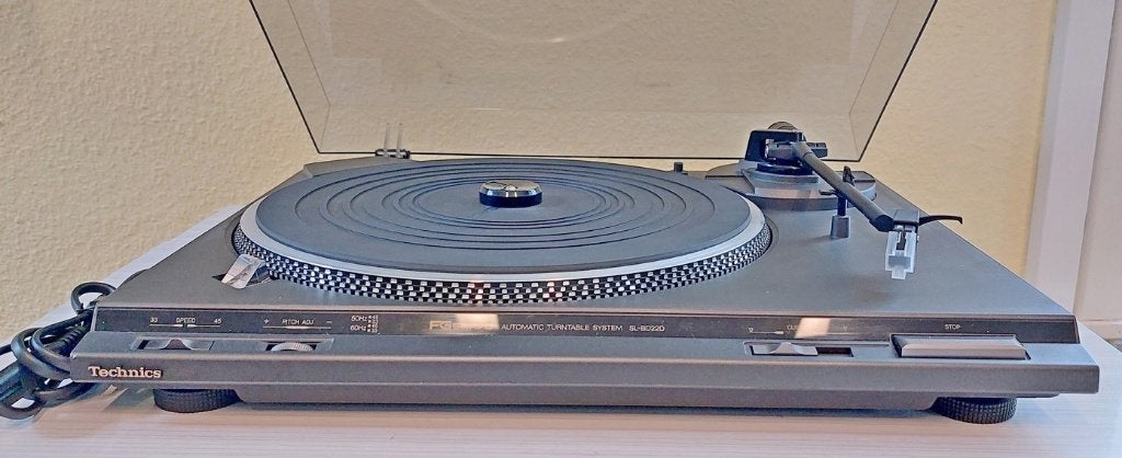 Tourne-disque Technics, Audio, Tv en Foto, Platenspelers, Ophalen, Pitch-regelaar, Zo goed als nieuw, Platenspeler