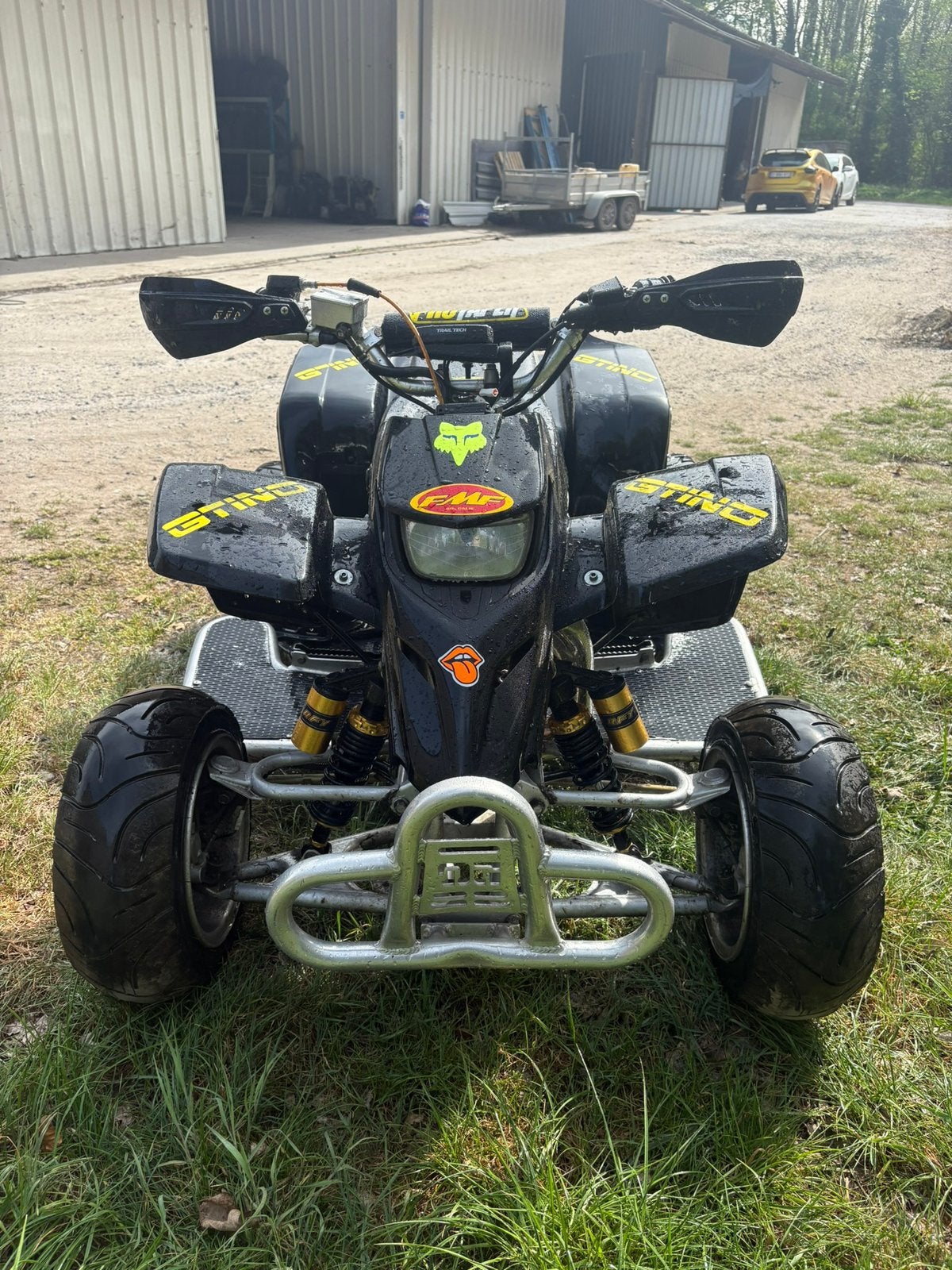 Yamaha Blaster 200, Motoren, 1 cilinder, 200 cc, 11 kW of minder