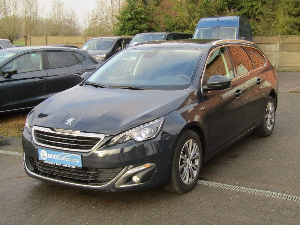 Peugeot 308 1.6 HDI, Autos, Peugeot, Achat, Boîte manuelle, Noir, 5 portes