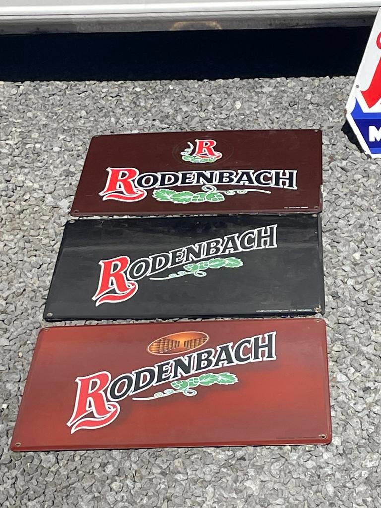 Reclamebord rodenbach, Verzamelen, Ophalen of Verzenden, Reclamebord