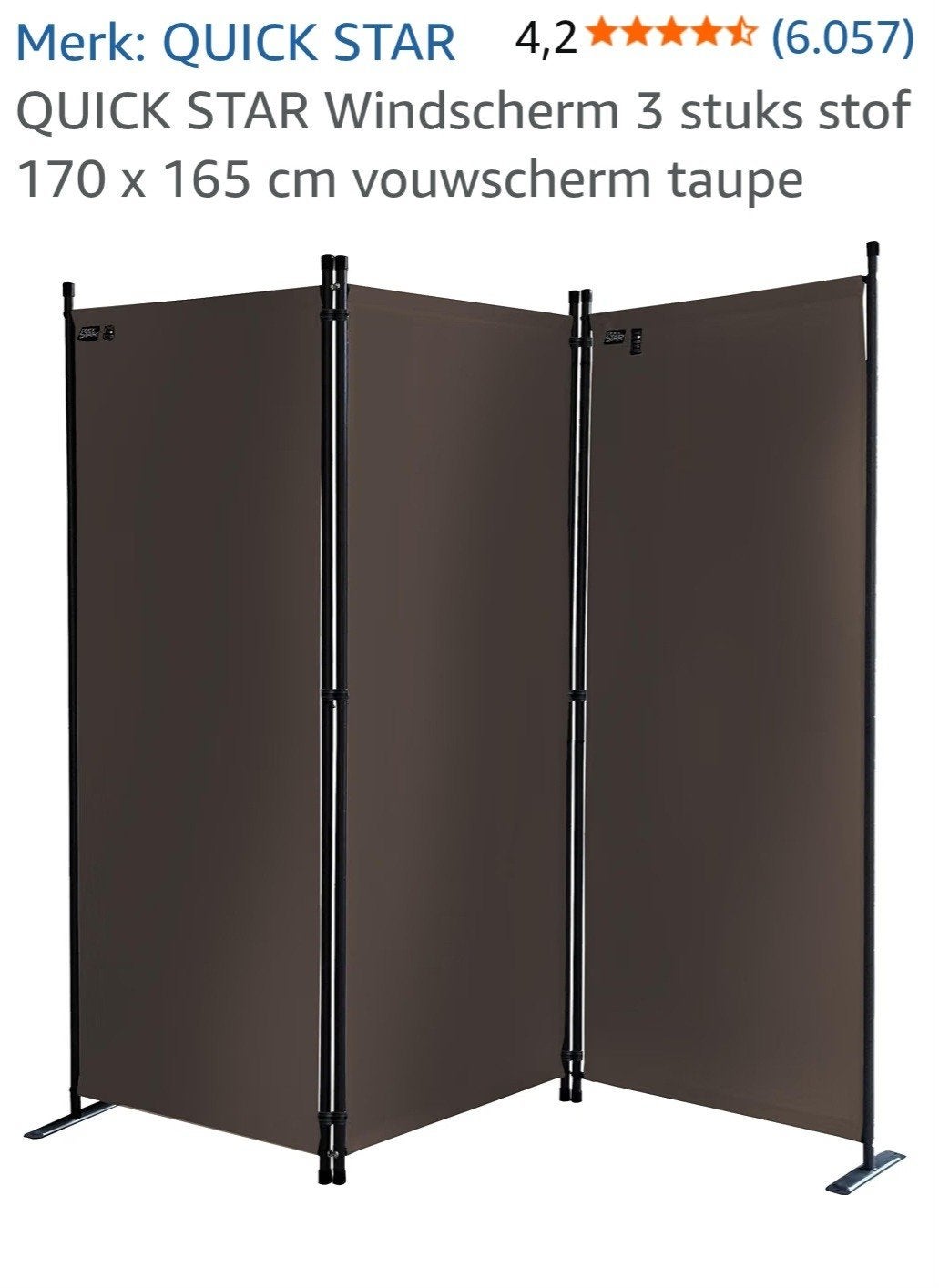 nieuwe paravent / kamerscherm, Maison & Meubles, Enlèvement ou Envoi