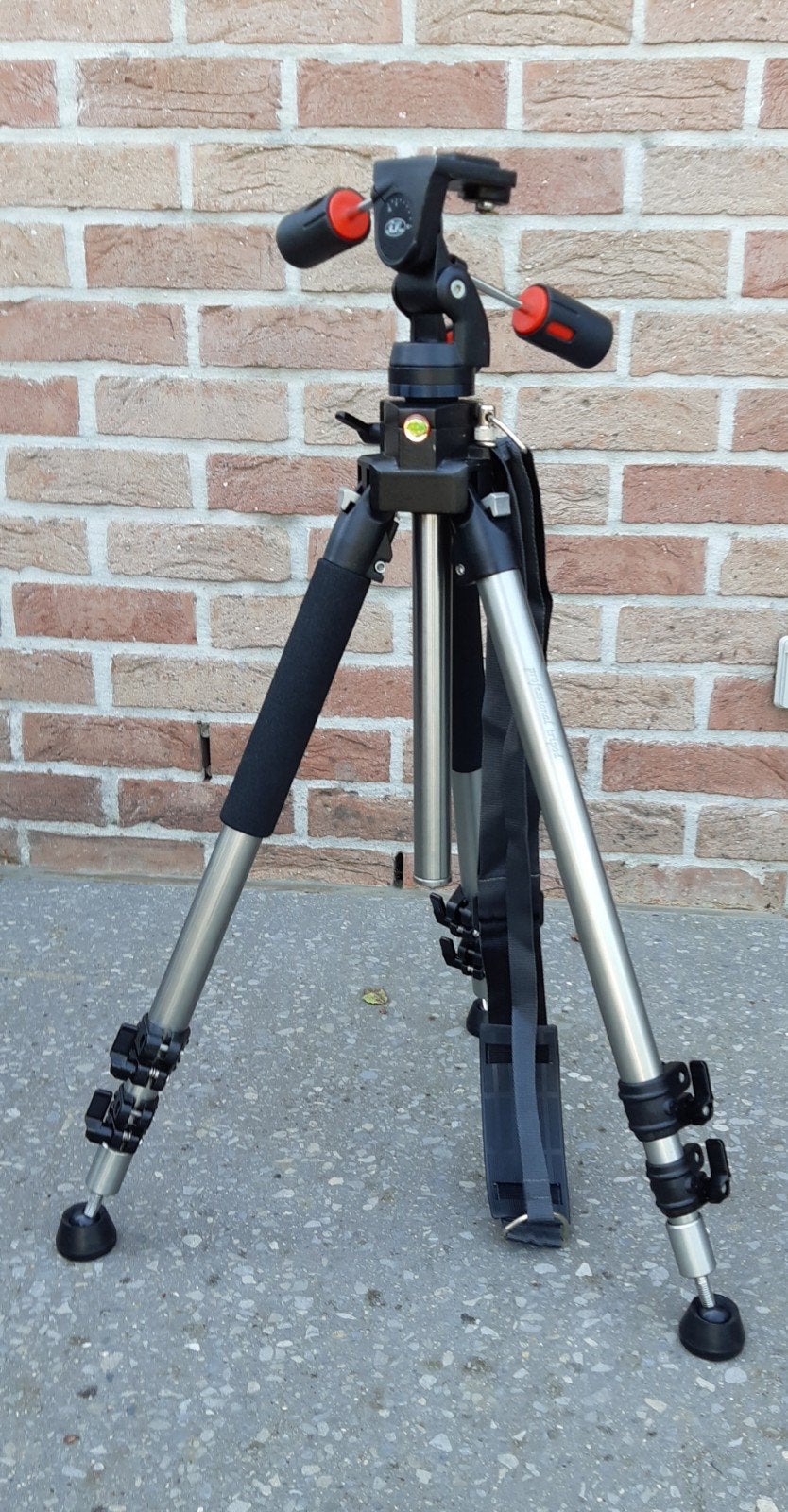 Statieffoto Fancier FT 666 fluid 3D-kop + hoesje, Audio, Tv en Foto, Ophalen, Driepoot