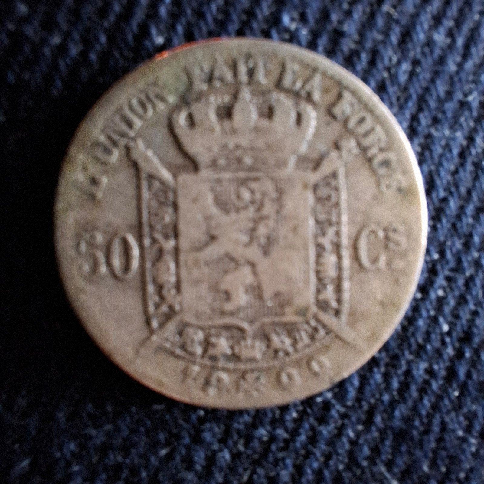 Oude munt, Postzegels en Munten, Ophalen of Verzenden