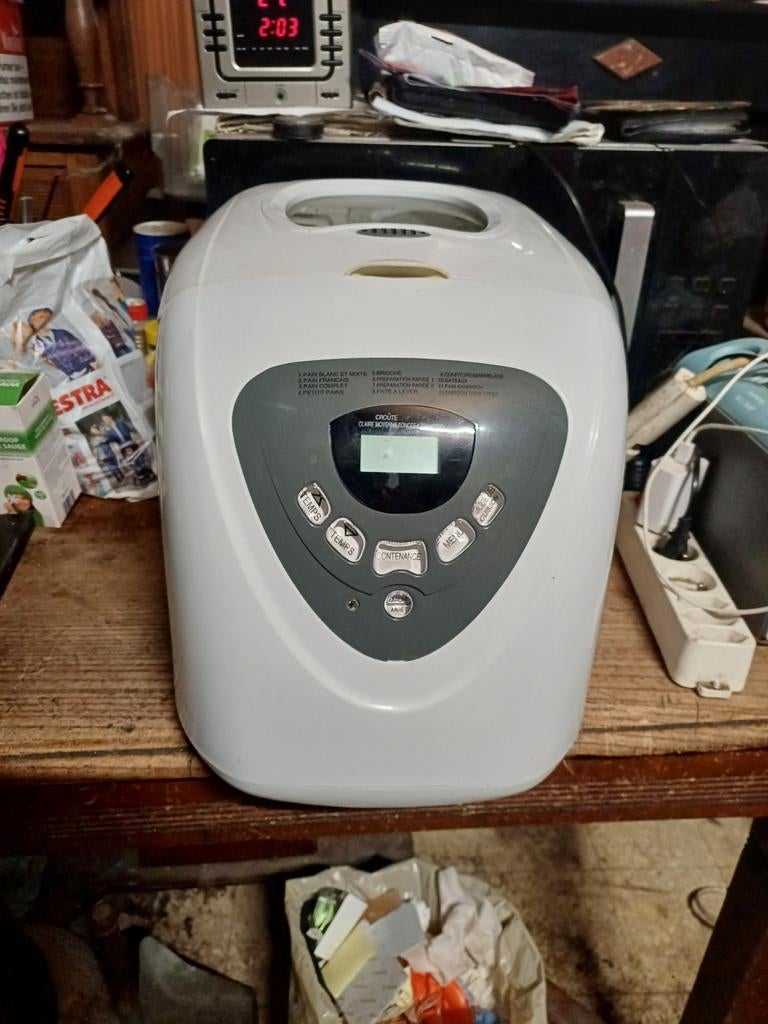 Machine a pain, Ophalen