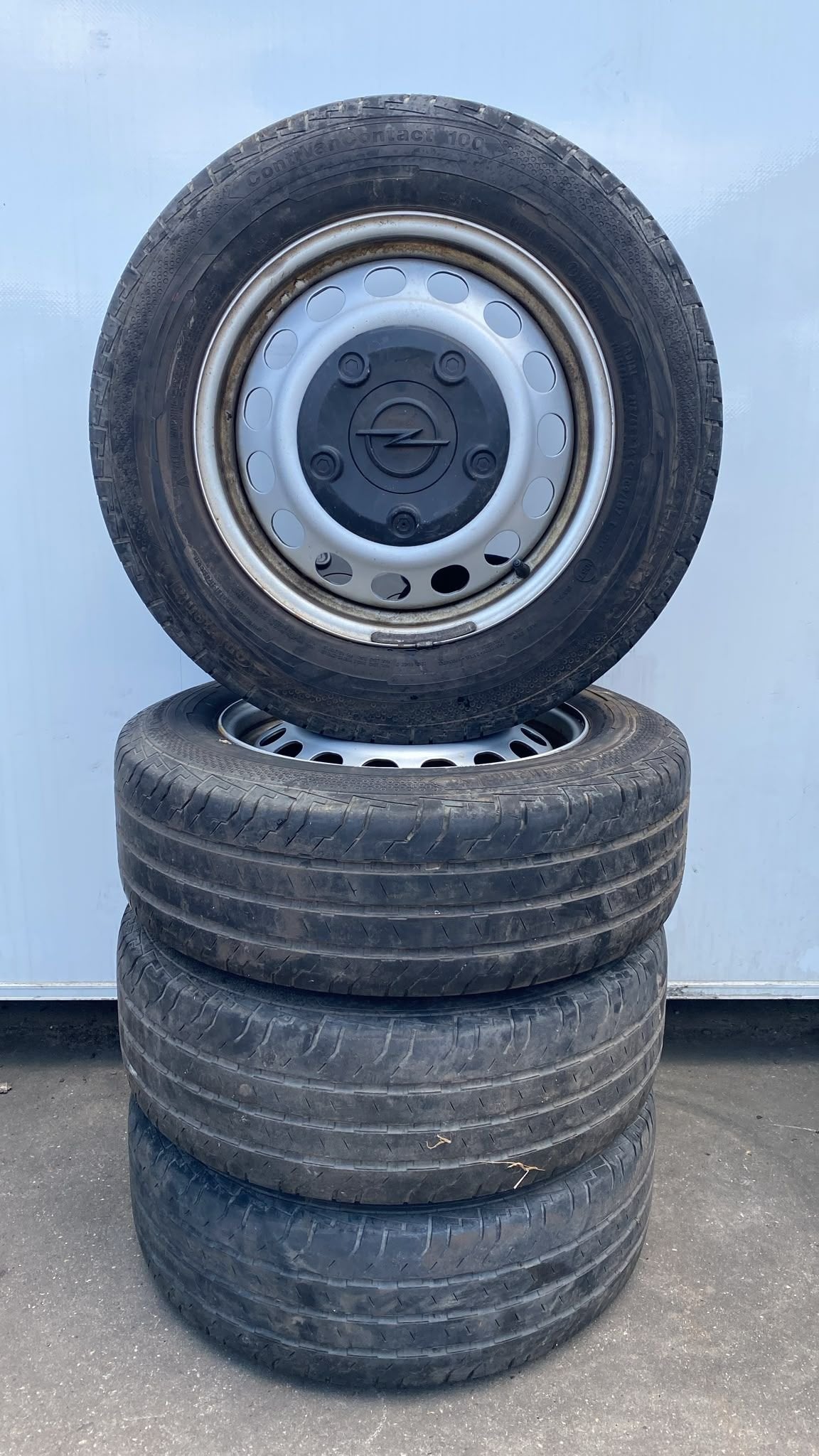 Opel Vivaro Jumpy Expert Zomer Banden Set 215-65-16 5x108, Auto-onderdelen, Banden en Velgen, Gebruikt, -, -, Banden en Velgen