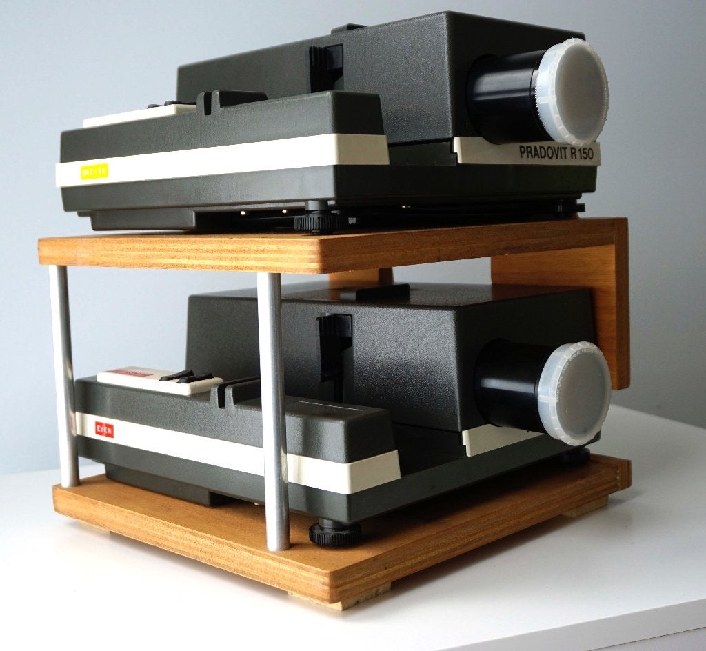 Compleet Audiovisueel systeem voor overvloeiing (dissolve), Ophalen, Gebruikt