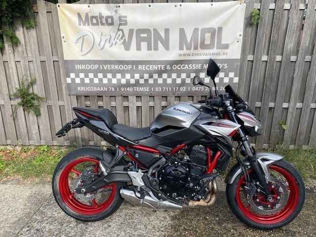 kawasaki z 650 abs bj 2023zeer goede staat + opties, Permis Moto A, Entreprise, Occasion, Plus de 35 kW