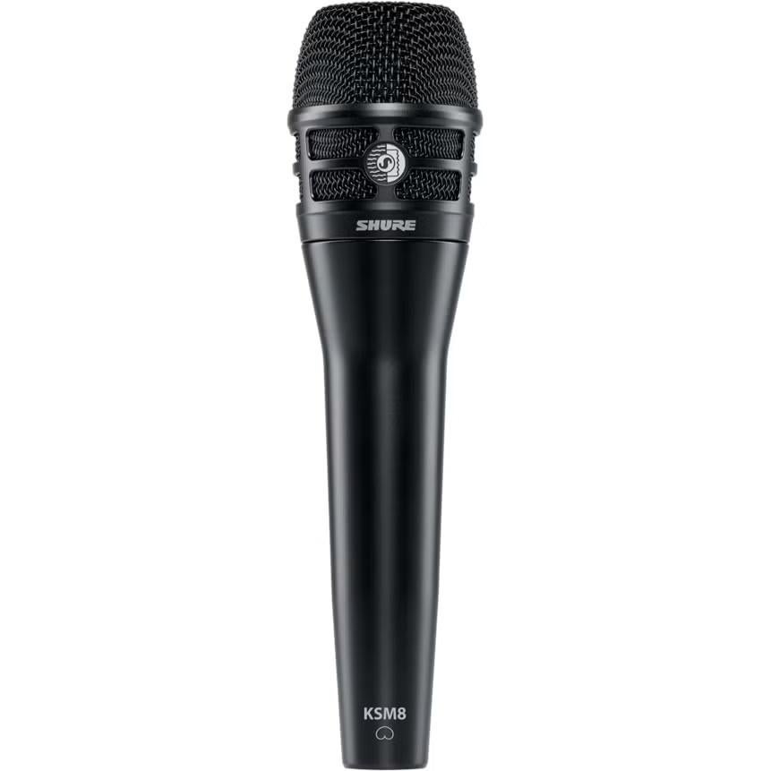Nouveau microphone cardioïde dynamique Shure KSM8/B Dualdyne, Enlèvement ou Envoi, Neuf, Ensemble complet