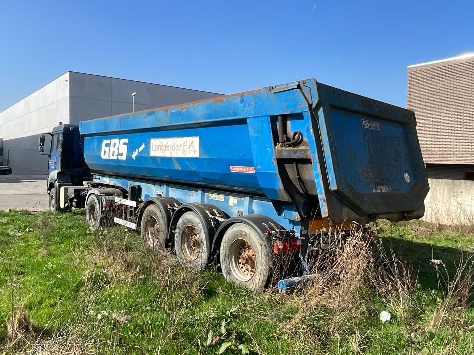 2006 Man TGA Vrachtwagen + 2007 OPLEGGER (LANGENDORF / Gheys, Bedrijf, Overige brandstoffen, Te koop, MAN