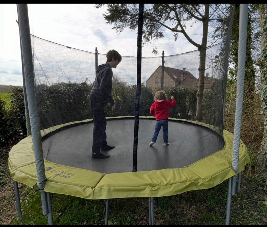 Trampoline Decathlon Domyos MT365, Enfants & Bébés, Jouets | Extérieur | Trampolines, Enlèvement, Utilisé