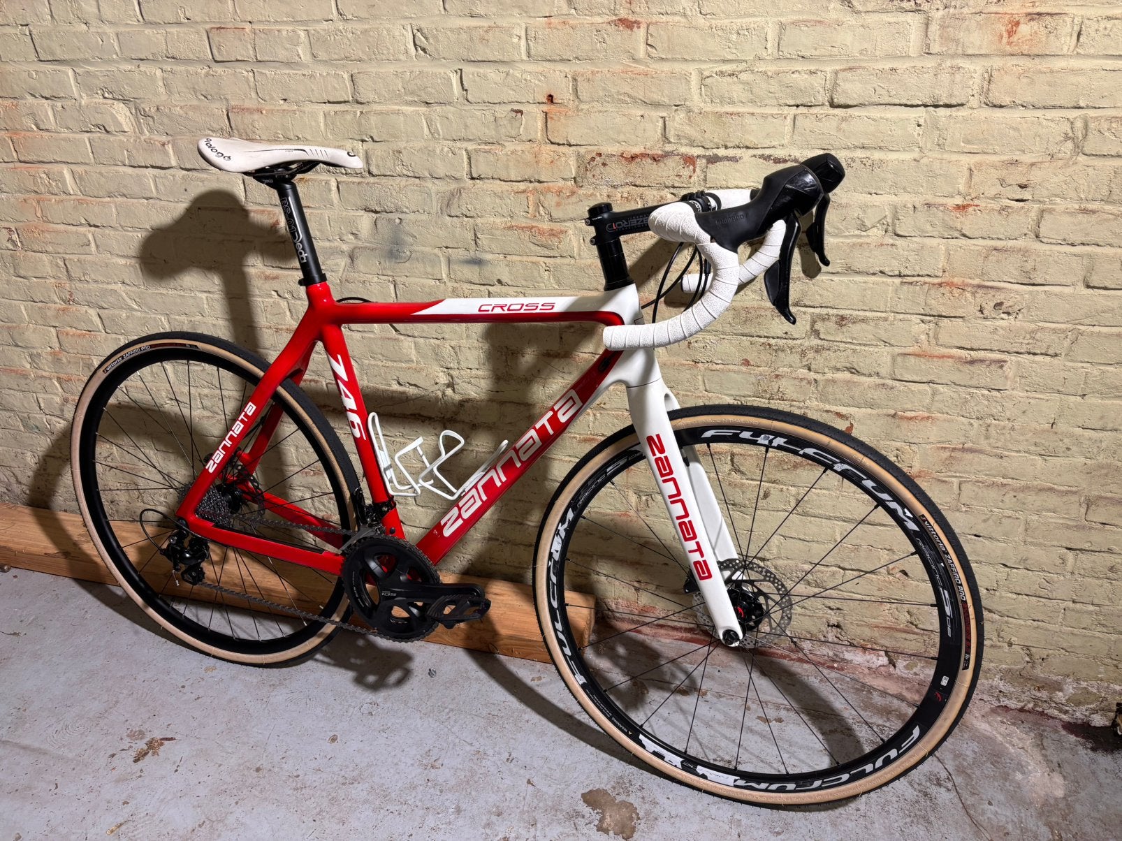 Zannata carbon fiets, Vélos & Vélomoteurs, Enlèvement, Comme neuf, Carbone
