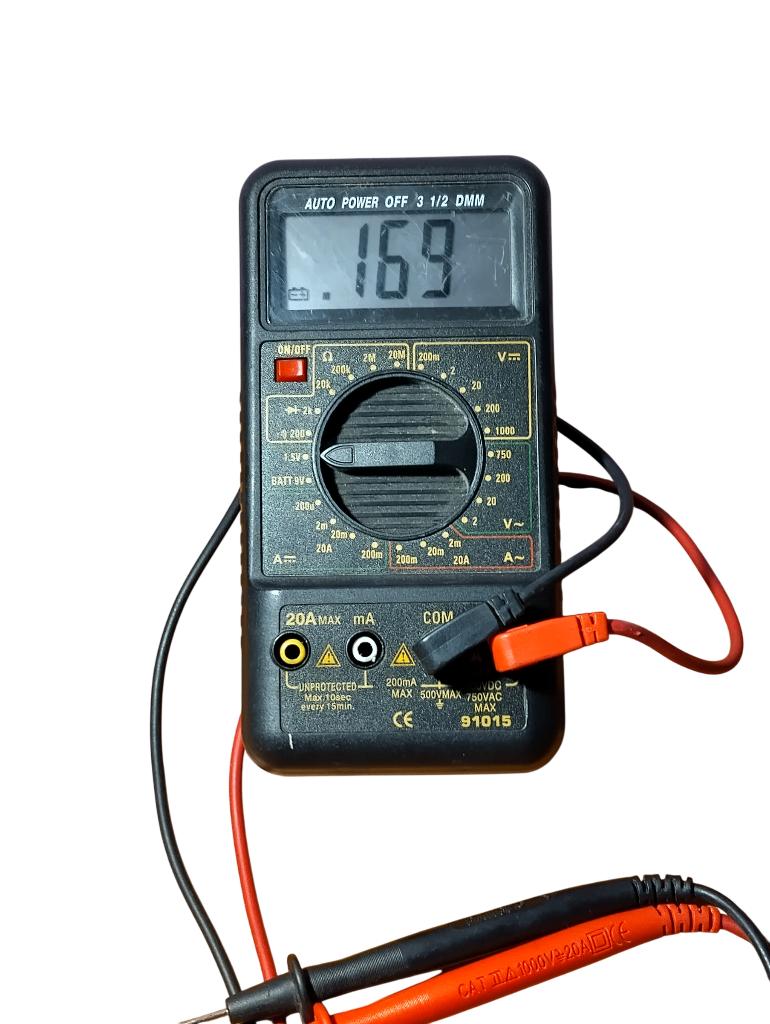 Multimètre numérique 91015 (testé et fonctionnel), Enlèvement, Utilisé, Multimètre