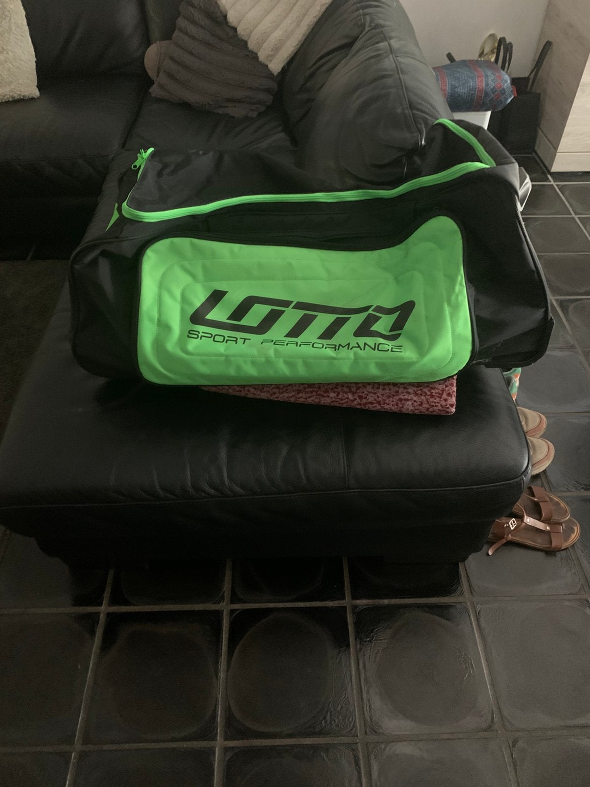 Grote Lotto sport/reistas, Sport en Fitness, Tennis, Ophalen, Zo goed als nieuw, Tas, Overige merken