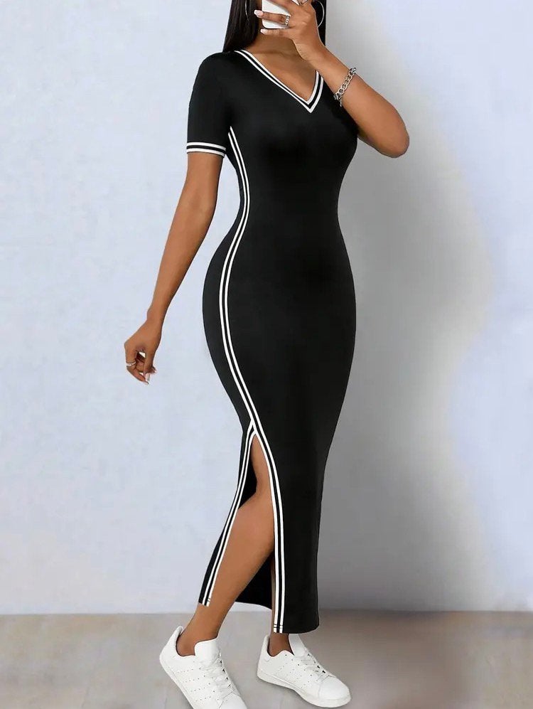 Robe d'été de style adidas taille L neuve, Vêtements | Femmes, Robes, Enlèvement ou Envoi, Sous le genou, Noir, Taille 42/44 (L)
