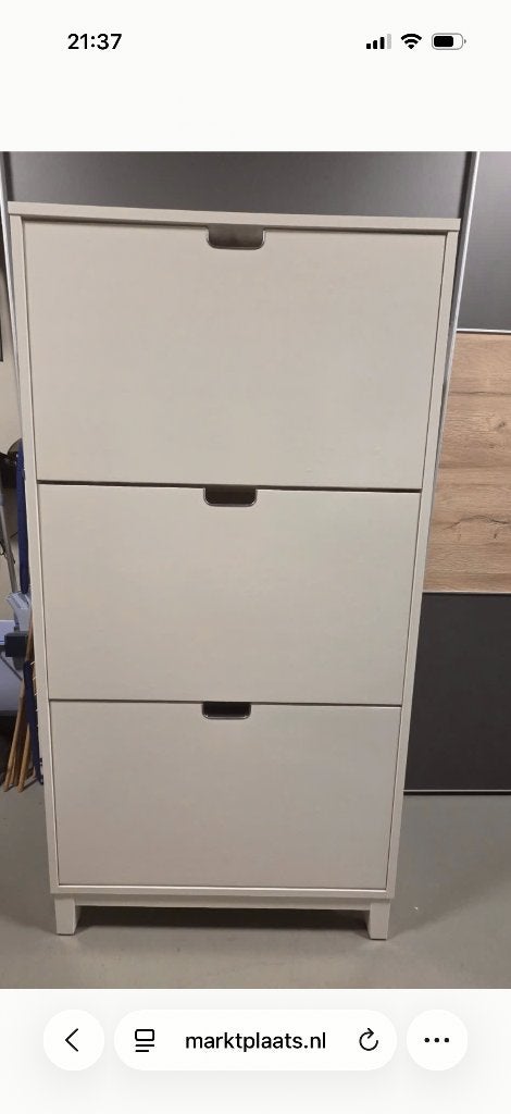 IKEA schoenenkast, Ophalen
