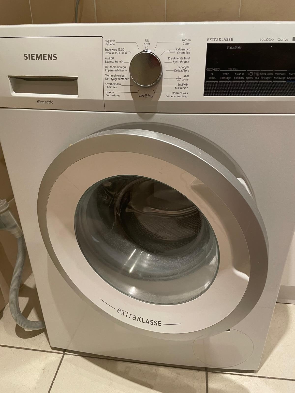 Wasmachine, Enlèvement