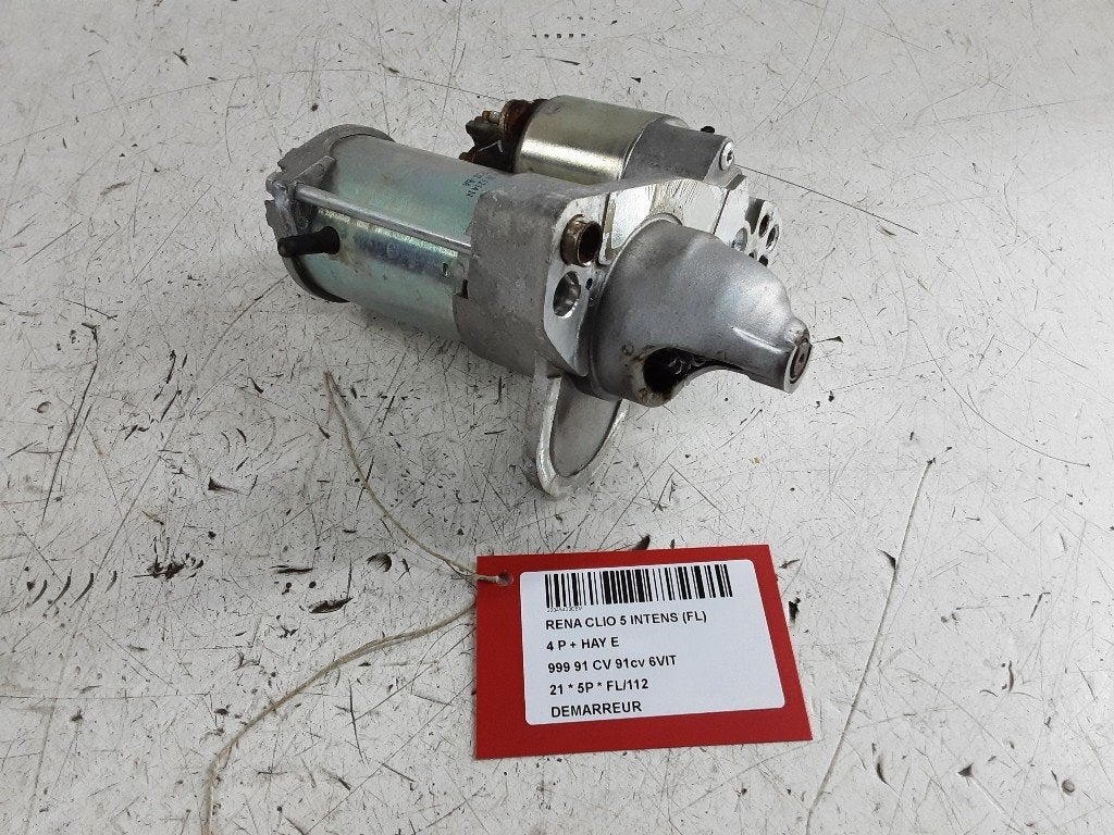STARTMOTOR Renault Clio V (RJAB) (01-2019/-), Auto-onderdelen, Gebruikt, Renault, Peter-Huppertz-Straße 5
51063  Köln, DE, Dialog.deutschland@renault.de