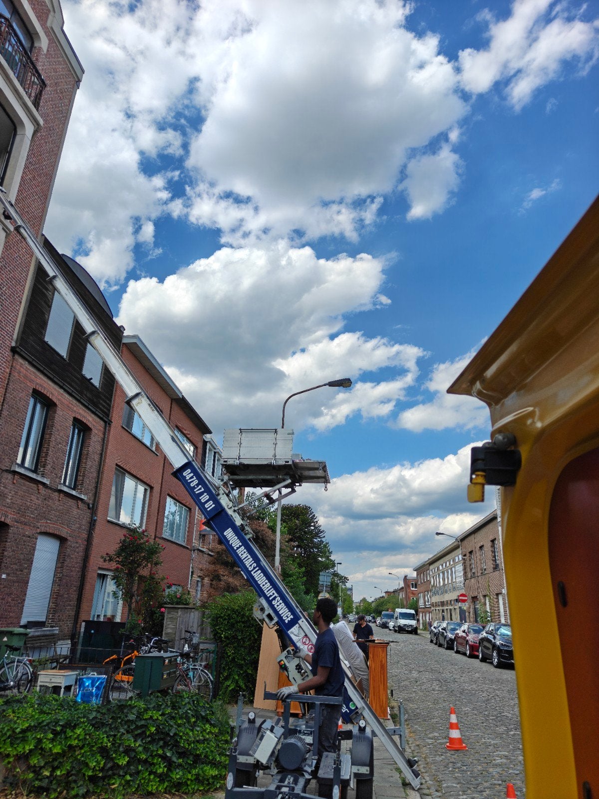 Ladderlift Service Verhuizingen & Transport 24/7 Antwerpen, Achat, Euro 6, Diesel, Automatique