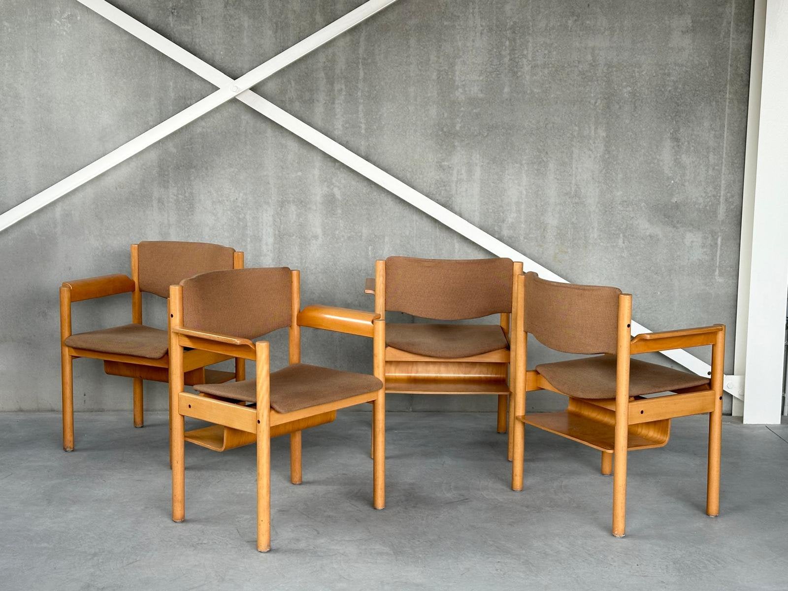 Vintage design eetkamerstoelen (8), Enlèvement, Comme neuf