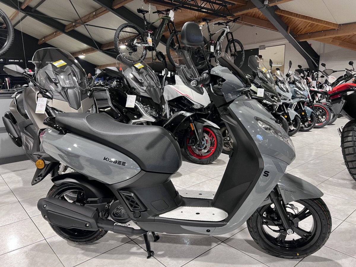 Peugeot Kisbee CL A 25 km/h Meteor Grey, Motos, Motos | Marques Autre, Scooter, Entreprise, Jusqu'à 11 kW, Peugeot