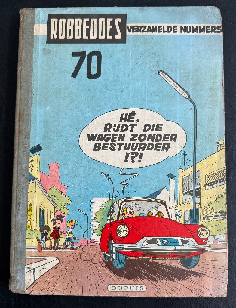 Zeldzaam Robbedoes Verzamelalbum 70 (1959) collector's item!, Boeken, Eén stripboek, Ophalen of Verzenden, Gelezen