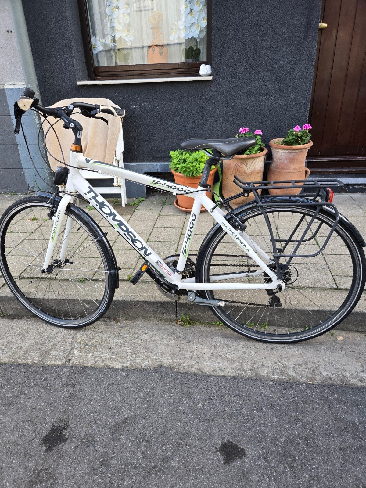 Herenfiets THOMPSON, Ophalen