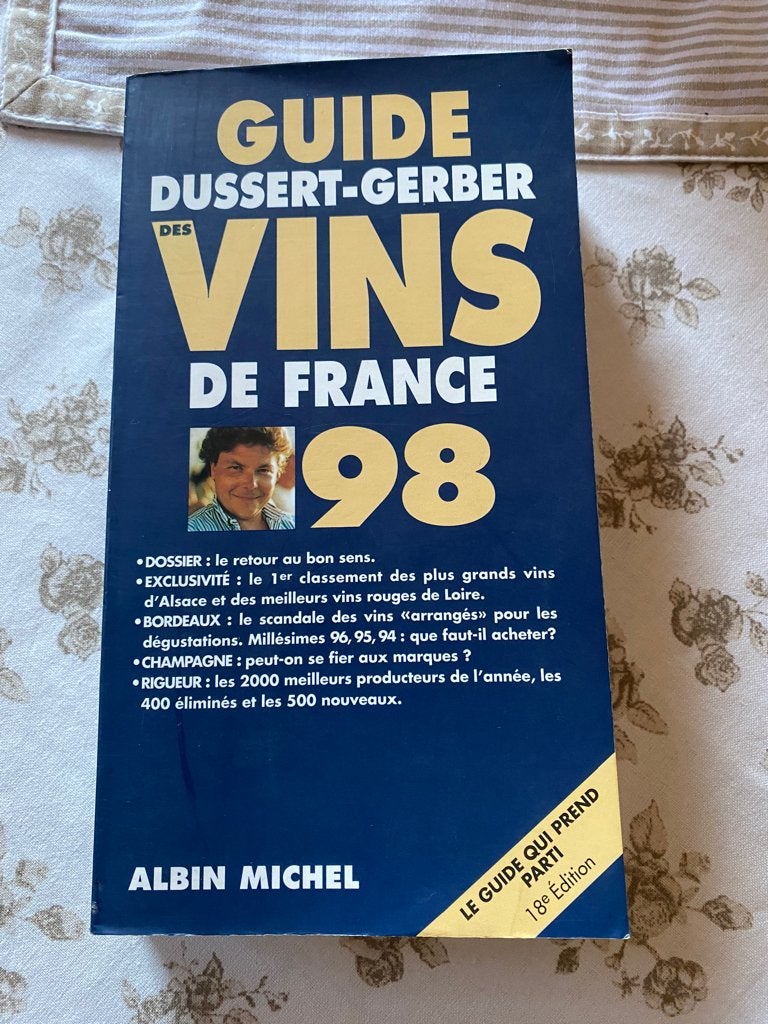 Guide Dussert-Gerber des vins de France 1998 TB état, Gelezen, Verzenden, Overige onderwerpen, Patrick Dussert-Gerber