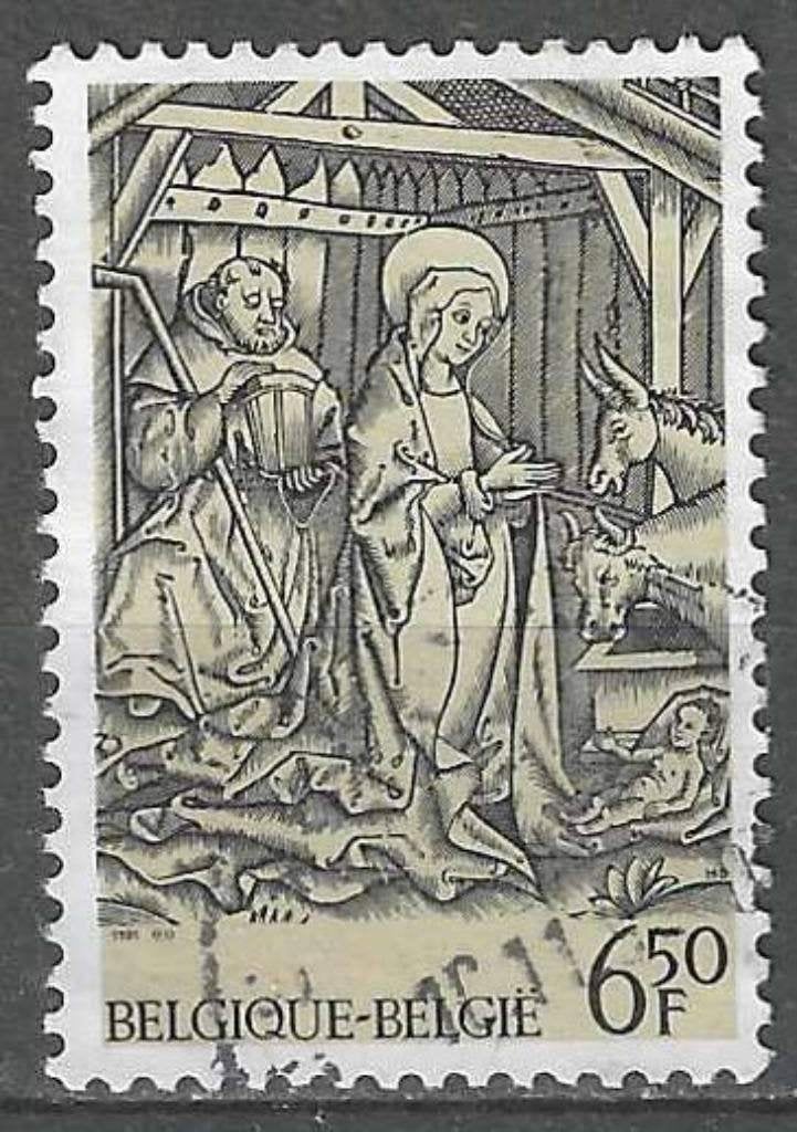 Belgie 1981 - Yvert 2029 /OBP 2030 - Kerstzegel (ST), Verzenden, Gestempeld, Gestempeld, Kerst