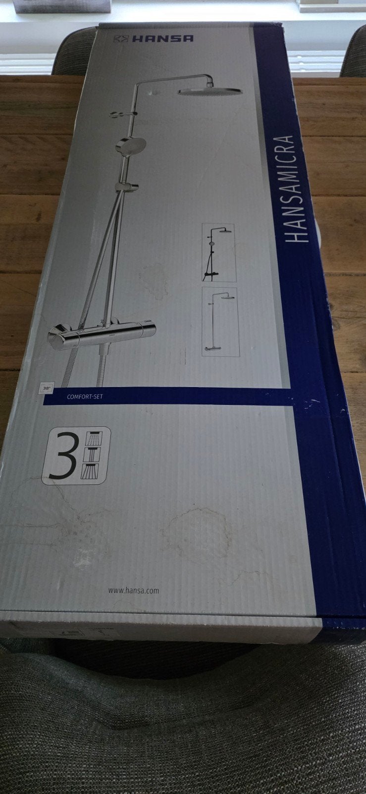 HANSA HANSAMICRA regendouchesysteem nieuw in doos., Doe-het-zelf en Bouw, Sanitair, Ophalen of Verzenden, Nieuw, Douche