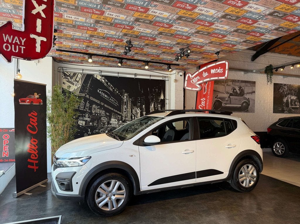 Dacia Sandero Stepway 1.0 TCe Expression CVT * BOITE AUTO *, Auto's, Dacia, Bedrijf, Te koop, Sandero Stepway, ABS, Adaptive Cruise Control